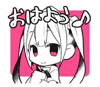 Sticker from Failure Girl (Kairiki Bear)