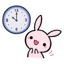 😲 emoji Pink-Bunny Telegram sticker 13 of 119