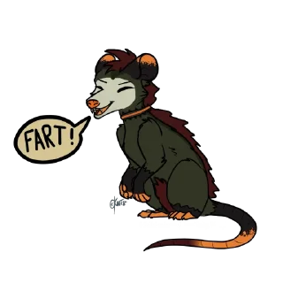 Sticker from Haze 'Possum