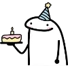 🥳 emoji ♛ @Emoji_Fan • @EmojiPersian ♛ Telegram sticker 8 of 200
