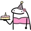 🥳 emoji ♛ @Emoji_Fan • @EmojiPersian ♛ Telegram sticker 14 of 200