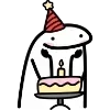 🥳 emoji ♛ @Emoji_Fan • @EmojiPersian ♛ Telegram sticker 19 of 200