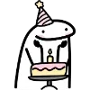 🥳 emoji ♛ @Emoji_Fan • @EmojiPersian ♛ Telegram sticker 4 of 200