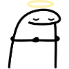 😇 emoji ♛ @Emoji_Fan • @EmojiPersian ♛ Telegram sticker 1 of 200