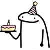 🥳 emoji ♛ @Emoji_Fan • @EmojiPersian ♛ Telegram sticker 5 of 200
