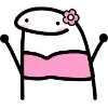 🙋‍♀ emoji ♛ @Emoji_Fan • @EmojiPersian ♛ Telegram sticker 2 of 200