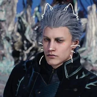 🌟 emoji vergil sparda Telegram sticker 1 of 70