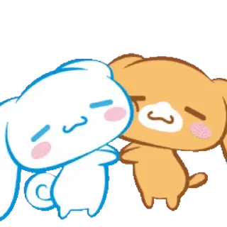😊 emoji 三麗鷗大耳狗 Telegram sticker 14 of 14