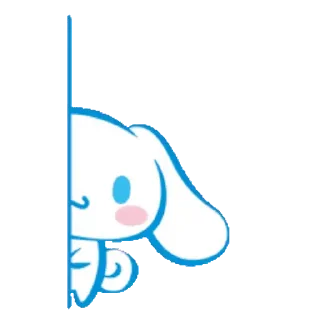 😊 emoji 三麗鷗大耳狗 Telegram sticker 5 of 14