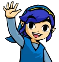 ✋ emoji Triforce Heroes Telegram sticker 7 of 90