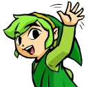 👋 emoji Triforce Heroes Telegram sticker 16 of 90