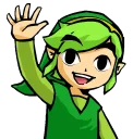 ✋ emoji Triforce Heroes Telegram sticker 6 of 90
