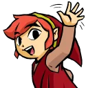 👋 emoji Triforce Heroes Telegram sticker 18 of 90