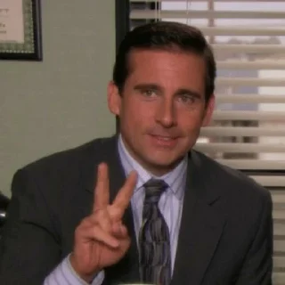 😊 emoji The office Telegram sticker 8 of 30