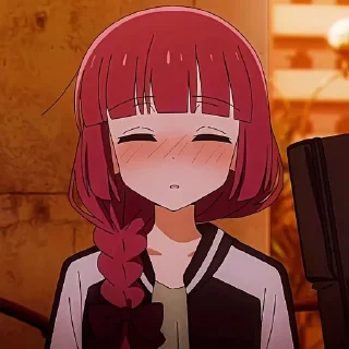 ☺️ emoji ::: Bocchi the Rock v.2 ::: Telegram sticker 3 of 46