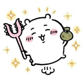 😊 emoji chiikawa Telegram sticker 15 of 30