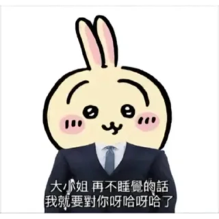 Sticker from Chiikawa