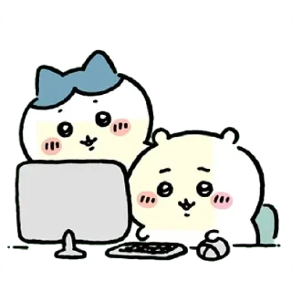 😊 emoji chiikawa Telegram sticker 19 of 30