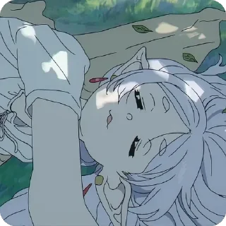😴 emoji Sousou no Frieren • @animestickersii @pinterest_to_stickerbot Telegram sticker 20 of 73
