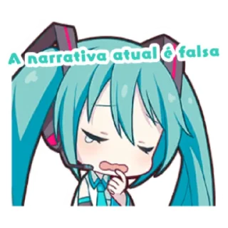 🤥 emoji Cute girls doing cute things Telegram sticker 5 of 9