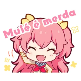 👠 emoji Cute girls doing cute things Telegram sticker 2 of 9