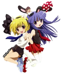 👭 emoji Higurashi no Naku Koro ni @Sigilo_packs Telegram sticker 18 of 23