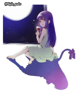 🌑 emoji Higurashi no Naku Koro ni @Sigilo_packs Telegram sticker 21 of 23
