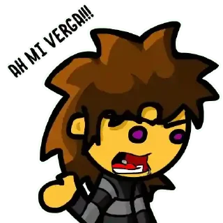 🤨 emoji Vete a la Versh Telegram sticker 10 of 17