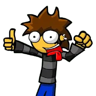 👍 emoji Vete a la Versh Telegram sticker 7 of 17