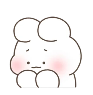 😊 emoji Creampuff Bunny Shuya! Telegram sticker 11 of 24