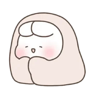 😊 emoji Creampuff Bunny Shuya! Telegram sticker 15 of 24
