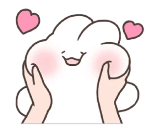 😊 emoji Creampuff Bunny Shuya! Telegram sticker 7 of 24