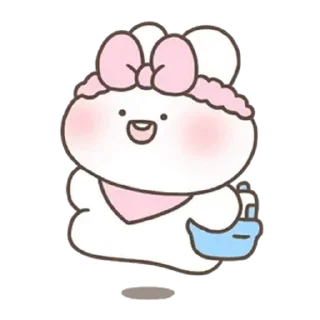 😊 emoji Creampuff Bunny Shuya! Telegram sticker 20 of 24