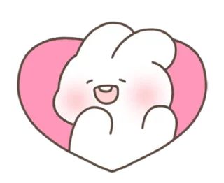 😊 emoji Creampuff Bunny Shuya! Telegram sticker 24 of 24