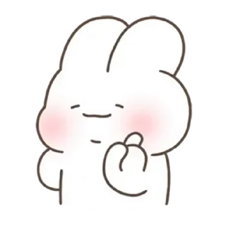 😊 emoji Creampuff Bunny Shuya! Telegram sticker 10 of 24