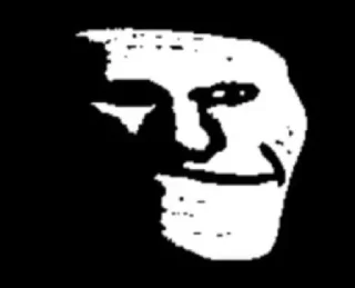 🧠 emoji TrollFace ¦ @figurinhasWa Telegram sticker 1 of 113
