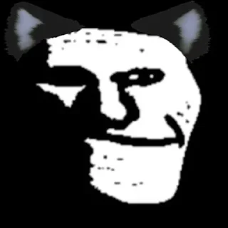🧠 emoji TrollFace ¦ @figurinhasWa Telegram sticker 8 of 113