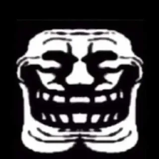🧠 emoji TrollFace ¦ @figurinhasWa Telegram sticker 10 of 113