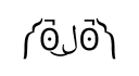 😕 emoji Ascii Faces - By; @Sr_Anonymous 🌚🎈 Telegram sticker 17 of 100