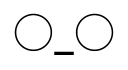 😕 emoji Ascii Faces - By; @Sr_Anonymous 🌚🎈 Telegram sticker 24 of 100