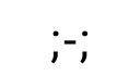 😐 emoji Ascii Faces - By; @Sr_Anonymous 🌚🎈 Telegram sticker 23 of 100