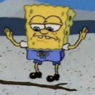 Sticker from BOB ESPONJA