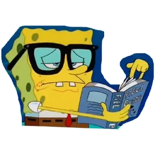 Sticker from Bob esponja