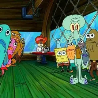 Sticker from BOB ESPONJA