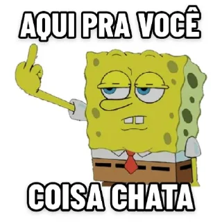 🖼 emoji Bob Esponja @Sticker_Mak3r Telegram sticker 20 of 22