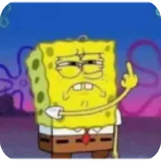 🖼 emoji Bob Esponja @Sticker_Mak3r Telegram sticker 12 of 22