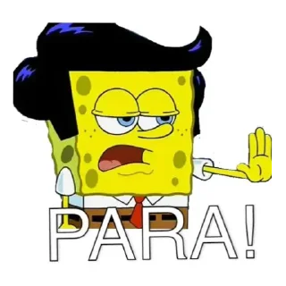 🖼 emoji Bob Esponja @Sticker_Mak3r Telegram sticker 5 of 22