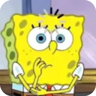 🙂 emoji Bob Esponja @Sticker_Mak3r Telegram sticker 8 of 22