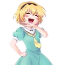 😆 emoji Higurashi No Naku Koro Ni Telegram sticker 9 of 11