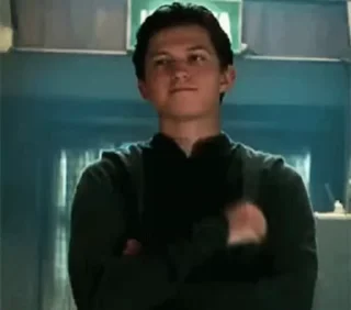 🌟 emoji Tom Holland @sarcqchad Telegram sticker 16 of 62